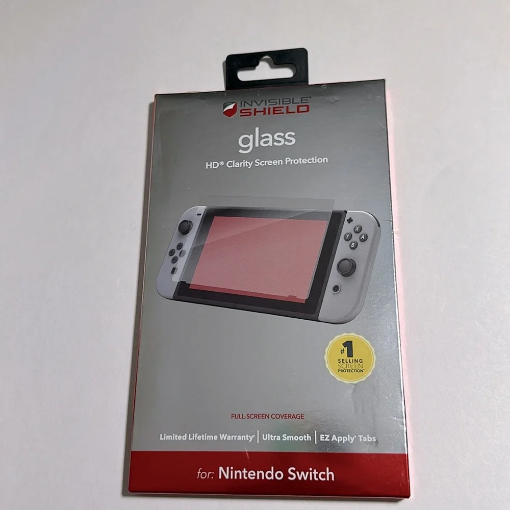 INVISIBLE SHIELD || Nintendo Switch - Glass HD Clarity Screen Protection